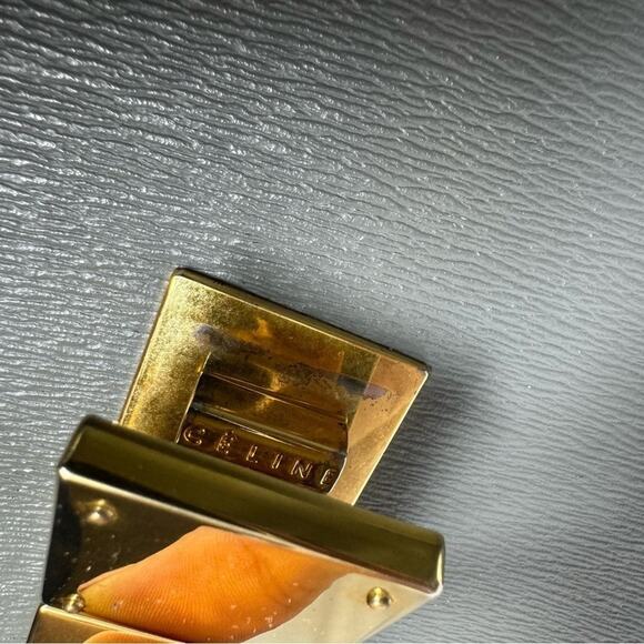 Celine Classic Box Bag – Medium Grey Calfskin, Phoebe Philo Era - Picture 8 of 16